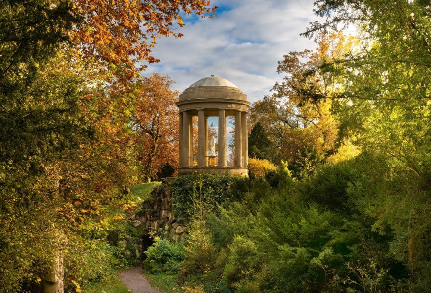 Warmsdorfer Park / Georgskapelle, Güsten, Germany, Germany